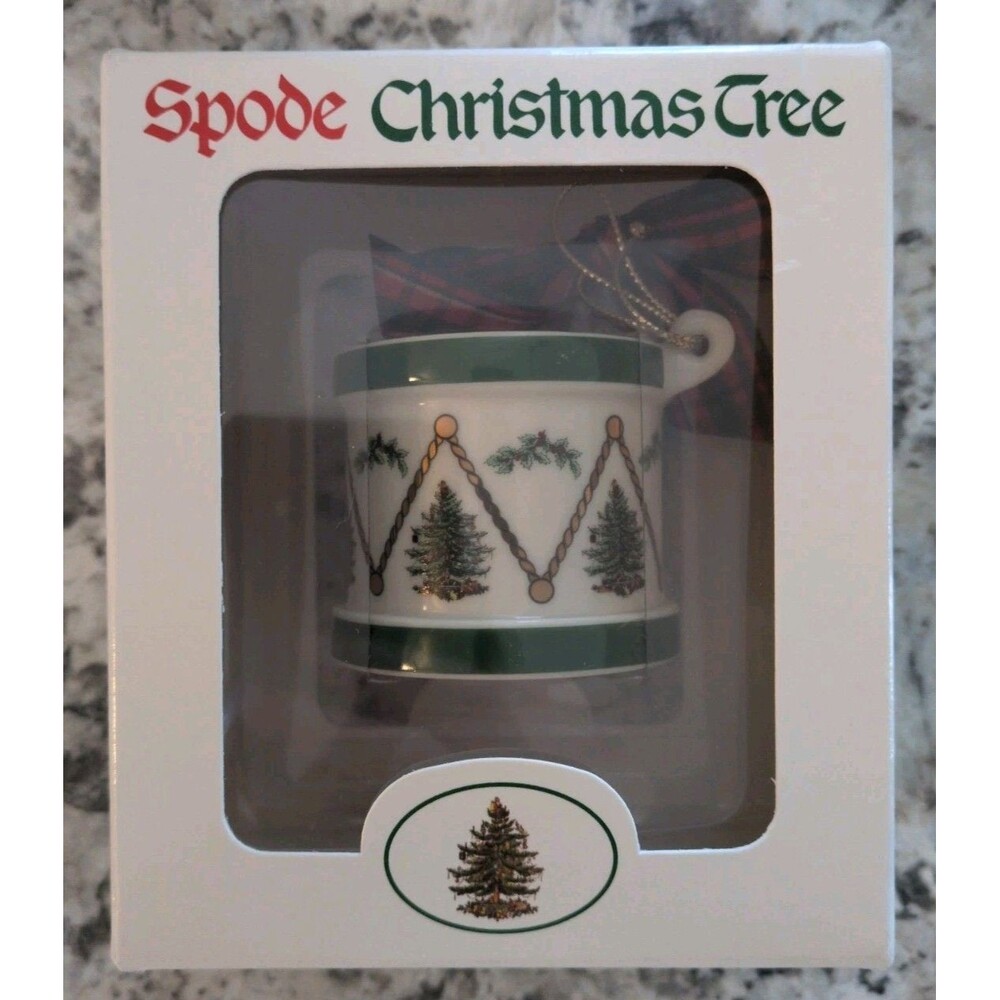 Spode Christmas Ornament Drum